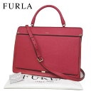 フルラ ブティック FURLA ハンドバッグ 908050 レザー ストラップ付 2WAY ハンドバッグ LIKE / RUBY(レッド系)【レディース】