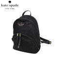 ケイトスペード アウトレット kate spade ショルダーバッグ WKRU6586-001 カリッサ ナイロン ミディアム バックパック / リュック large backpack / karissa nylon / black(001):ブラック