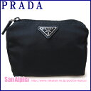 プラダ アウトレット PRADA ポーチ 1N0714 ナイロン コスメ(化粧)ポーチ NERO 【メンズ】【定番】 【RCP】【0815楽天カード分割】【レディース】【コンビニ受取可】【s-mail03】