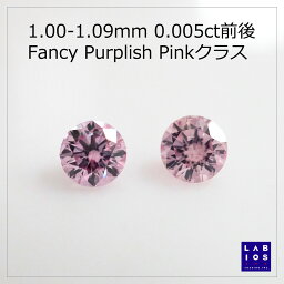 【FPP 1.0mm 0.005ct前後】ピンクダイヤ <strong>ルース</strong> 1.00-1.09mm ファンシーパープリッシュピンク アーガイル産　<strong>ルース</strong>　ストーン