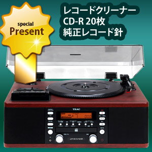 TEAC ターンテーブル/カセット付CDレコーダー LP-R550USB-WA ウォルナット（木目調...:laboratory:10001299