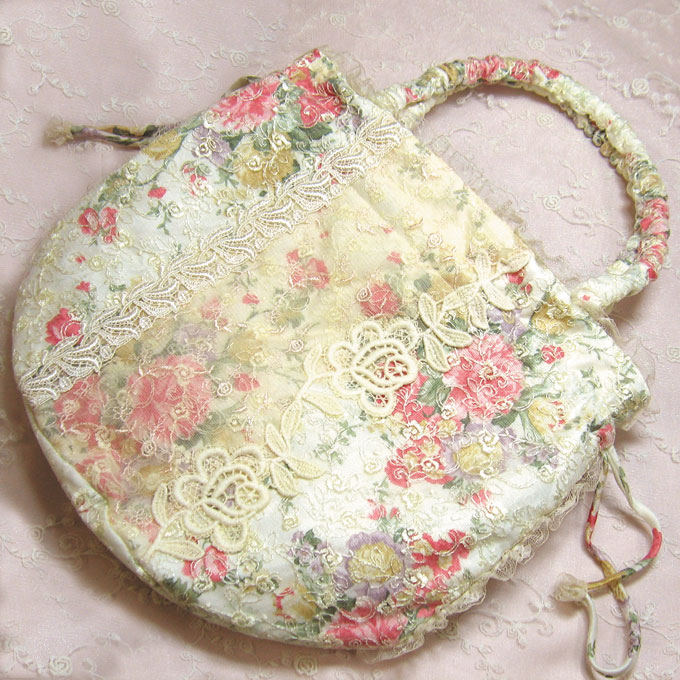 collage rose ꡼䥳顼꡼졼ȥܥΥ顼夭㤯Хå20cmRx28cmH