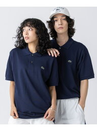 『L.12.12』定番半袖<strong>ポロシャツ</strong> LACOSTE <strong>ラコステ</strong> トップス <strong>ポロシャツ</strong> ネイビー ホワイト ブラウン ブラック グリーン レッド【送料無料】[Rakuten Fashion]