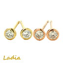 ダイヤモンド ピアス 0.2ct 0.1ct×0.1ct K...