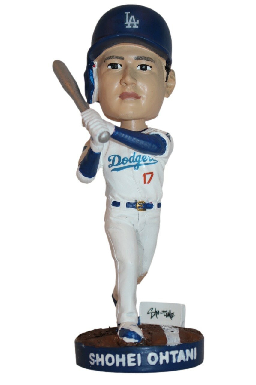 大谷翔平選手　カスタムペイントフィギュア　MVP <strong>ボブルヘッド</strong>　ドジャース　Custom Painted To The Dodgers Uniform <strong>ボブルヘッド</strong>　　限定　コレクターズアイテム　希少　新品未使用