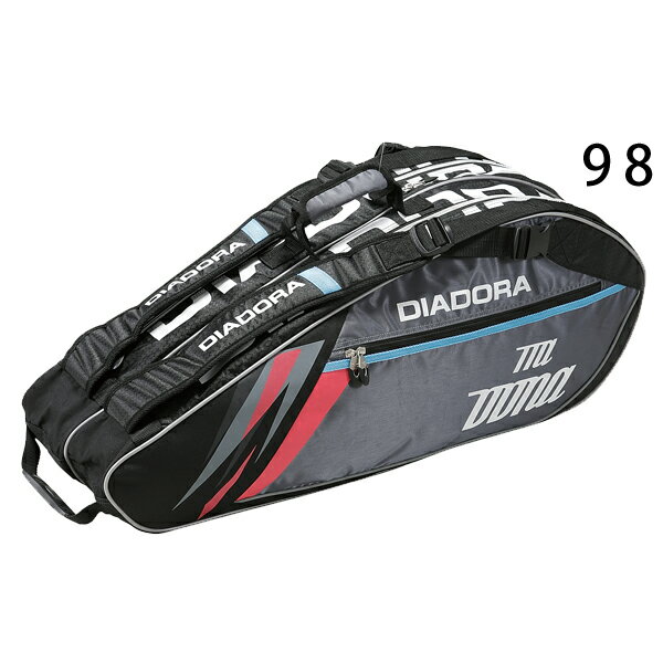 【楽天市場】ディアドラ（DIADORA）テニスバッグDDNAラケットバッグ6（TB4632）：テニスプロショップラフィノ