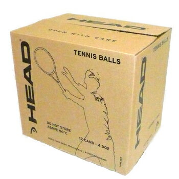 ヘッド(HEAD)　テニスボール　ヘッドチャンピオンシップ（CHAMPIONSHIP）1箱12缶48球入（575023）