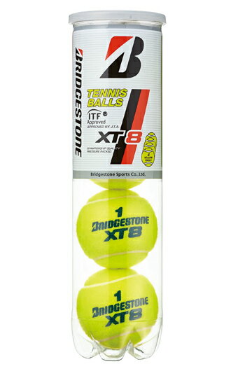 ブリヂストン テニスボール　XT8 4球入りボトル BBT4XTの画像