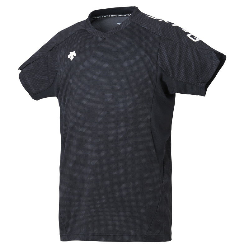 DESCENT（デサント） 半袖プラクティスシャツ DVB-5928-BLK メンズの画像