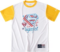 SPALDING（スポルディング） Tシャツ スーパーガール バスケット Tシャツ SMT190620-WHTYELの画像