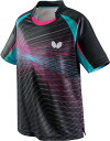 バタフライ(Butterfly) 卓球アパレル EREBAS SHIRT(エレバス・シャツ) 男女兼用 卓球 ゲームシャツ 45430-909 メンズ