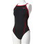 Speedo(スピード) (ジュニア(ガールズ)練習用水着)ジュニアトレインカットスーツレッド SD36T01-RE