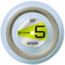 GOSEN(ゴーセン) バドミントン ストリングス G - TONE5 ナチュラル 100 mロール バドミント ガット BS0651NA