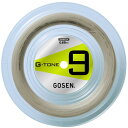GOSEN(ゴーセン) バドミントン ストリングス G - TONE 9 100 mロール ナチュラル バドミント ガット BS0691NA