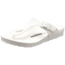 17SS ビルケンシュトック(BIRKENSTOCK) GIZEH(ホワイト) ナロー 幅狭 GE128403