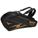 【※返品交換不可】大特価!MIZUNO(ミズノ)ラケットバッグ(6本入れ) 63JD800395【MKD】【SS】