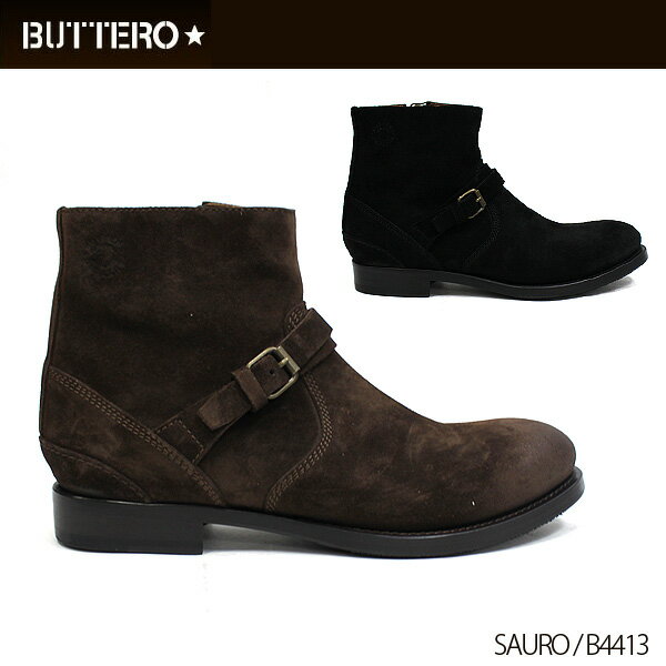 30%OFF!!【LaG S/S SALE】【予約】【送料無料】【Buttero-ブッテロ】SAURO SCAA(Suede) ［B4413］[Men's・メンズブーツレザー ブーツ]《発送にはご注文後3営業日程頂きます。》