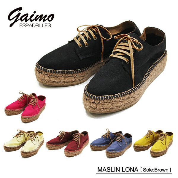 【gaimo-ガイモ-】MASLIN LONA[Sole:Brown][レディース・シュー…...:lag-onlinestore:10006548