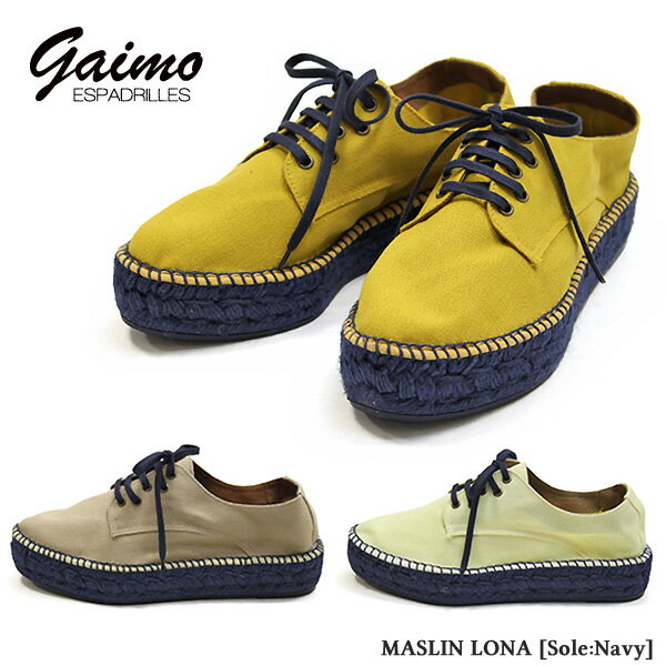 【gaimo-ガイモ-】MASLIN LONA[Sole:Navy][レディース・シューズ…...:lag-onlinestore:10006549