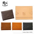 【IL BISONTE-イルビゾンテ-】Leather Wallet［C0536］[メンズ・レザー・ウォレット・三つ折り財布]