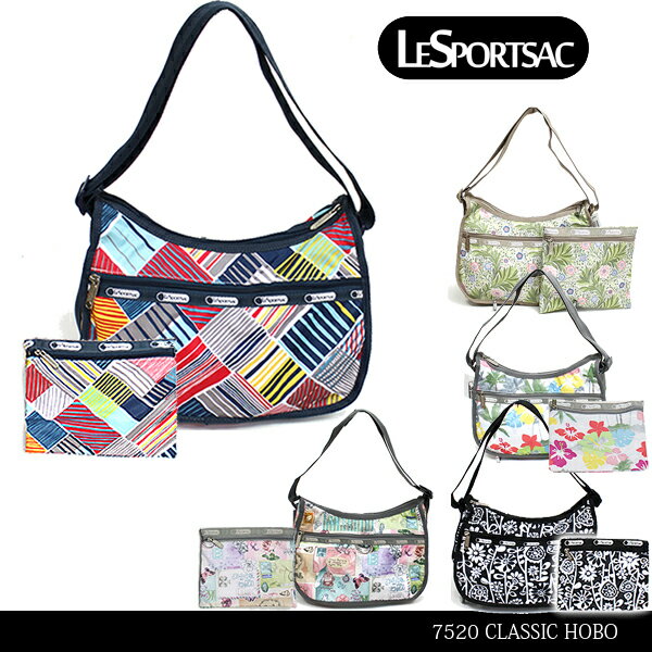 58%OFF!!《B会場》【LaG Summer Festa SALE】【LESPORTSAC−レスポートサック】 "7520" CLASSIC HOBO-クラシック ホーボー- [D000,D002,D004,D005,D020]