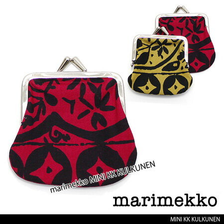 39%OFF!!楽天最安値に挑戦★【LaG S/S SALE】【メール便可】【Marimekko-マリメッコ】Pouch-がま口ウォレット財布ポーチ MINI KK KULKUNEN[035404]