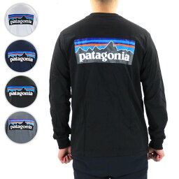 patagonia <strong>パタゴニア</strong> ロンT M’s Long Sleeved P 6 Logo Responsibili Tee メンズ 長袖 Tシャツ ロングTシャツ P-6 Logo Responsibili-Tee P-6ロゴ レスポンシビリティー バックプリント 38518
