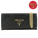 PRADA プラダ Saffiano Lux Shoulder Bag〔1BP290 NZV〕