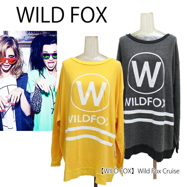 【WILD FOX-ワイルドフォックス】Roadtrip Sweater[Wild Fox Cruise][WVV748R27][レディース・トップス・スウェットトレーナー]
