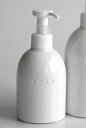 【PL】ミニソープボトル/ソープディスペンサー/日本製/白磁器/陶器製/200ml 【PL】ミニソープボトル/ソープディスペンサー/日本製/白磁器/陶器製/200ml