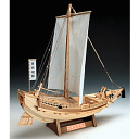 【お取寄せ】【送料無料】 ウッディジョー 木製帆船模型 1/72 菱垣廻船 レーザーカット加工