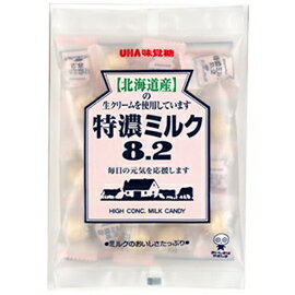 UHA味覚糖　特濃ミルク8.2　袋×6個[ケース販売]