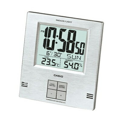 CASIO カシオ　温度・湿度計付き　置時計　DQ-955-8JF