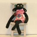 【 ぬいぐるみ 】 ソックモンキー アメリカに昔からある・ソックス・で作ったサルのぬいぐるみ♪ 1点もの