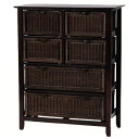 【 送料無料 ・ 最短翌日配送 】ラタンバスケット チェストG547LAT ブラウン ジャージ ニット ジャケット ストール レギンスワンピース シャツ デニム..