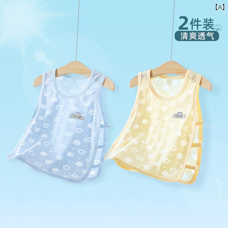 キッズ キャミソール タンクトップ ピパ 服 男の子 ノースリーブベスト 夏 薄手 アウターウェア 女の子 サスペンダー ベビー 幼児 子供用 トップス