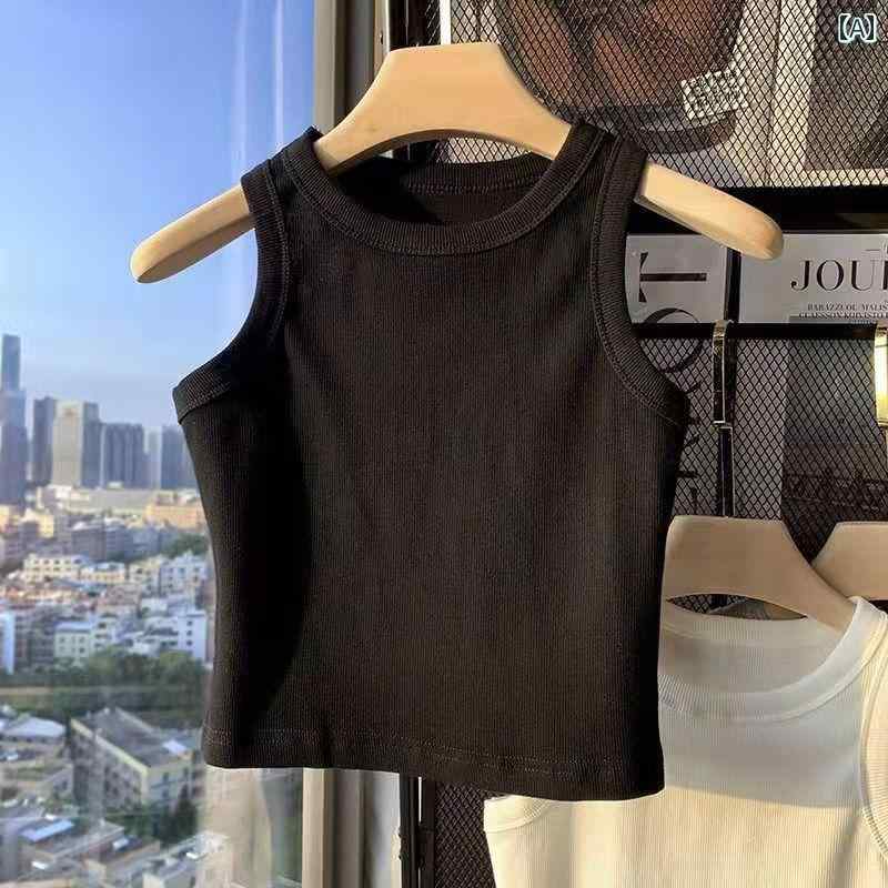 キッズ用 キャミソール タンクトップ 女の子 夏服 キャミソール ベスト ベビー ガール 欧 若 鋒 ドーパミン ノースリーブ トップス 子供用 クール 子供服