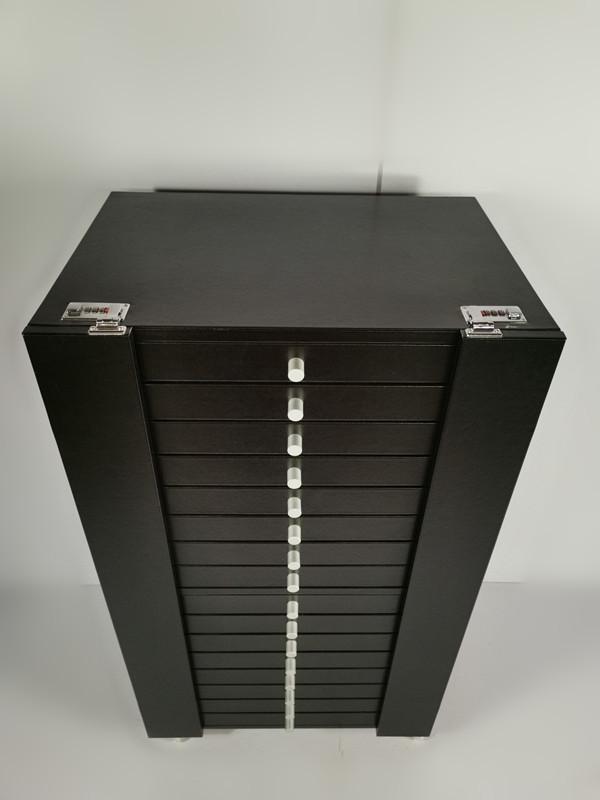 メガネ収納ボックス 眼鏡 店の 革製 メガネ ディスプレイキャビネット 映画 館 3 D サングラス 収納 ボックス ショー ケース ディスプレイ