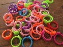 簡単アクセサリー ハンドメイド 子供サイズ デコ ブラスチック 指輪 土台 ★【メール便可】※ lapaix8 ※