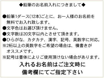 名入れ無料☆ウッディねーむ鉛筆自分の名前が鉛筆にプリント!ラピスオリジナル鉛筆シリーズ