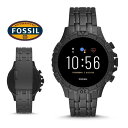FOSSIL 腕時計 FTW4038 フォッシルスマートウォッチ ビジネス カジュアル メンズ レディース タッチスクリーンスマートウォッチ GARRETTE HR Generation 5 デイリー プレゼント 並行輸入品
