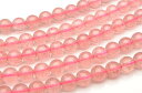 【連売り】ストロベリークォーツ (レッドアベンチュリン) 6mm 1連(38cm)_R5530-6 5000円以上送料無料