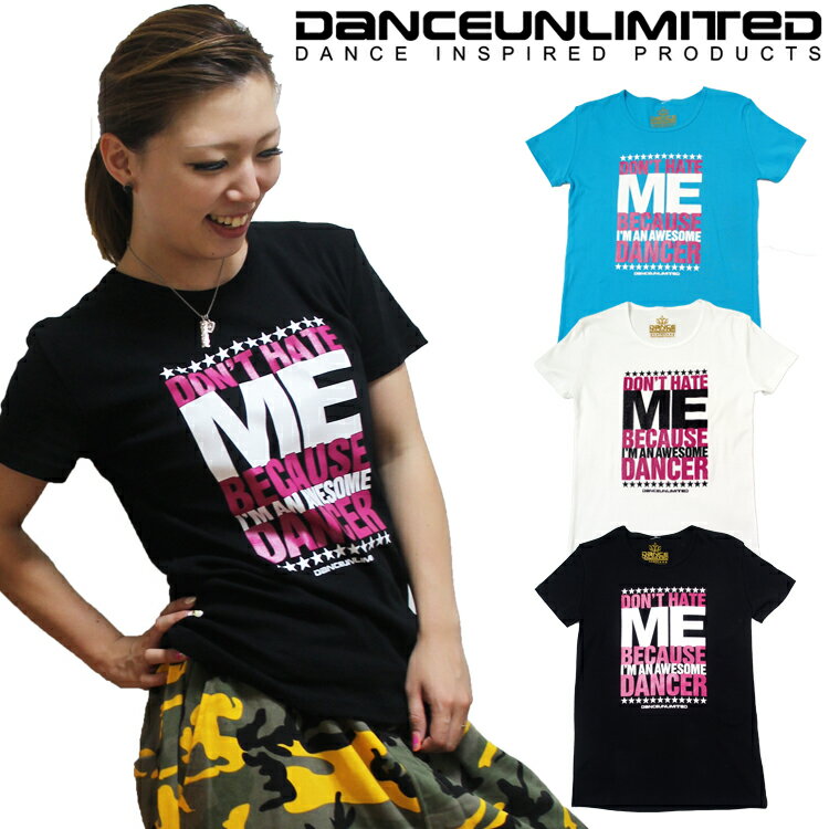 3枚以上で2 646円 【メール便送料無料】『DANCE UNLIMITED』 Tシャツ レディース...:lattache:10001057