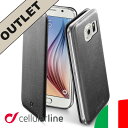 【アウトレット】Galaxy S6 edge ケース 手帳型 セルラーライン Cellularline| スマホ スマホケース スマートフォン スマートフォンケース スマホカバー 携帯ケース 携帯カバー スマートフォンカバー ブランド おしゃれ