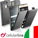 Huawei ファーウェイ ケース P9 Lite カバー 縦開き Cellularline セルラーライン Flap Essential|携帯ケース スマホ スマホケース スマホカバー スマートフォン スマートフォンケース 携帯カバー スマートホン レザー レザーケース ブランド マグネット 革 ライト 革ケース