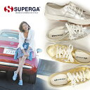 【国内正規代理店商品】イタリア発人気ブランド!SUPERGA【スペルガ】2750-COTMETU-S002HGO春先コーデと相性抜群のキャンバス/メタリックスニーカー♪LO CUT/ゴールド/シルバー02P03Dec16