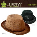 【即納】Christys'(クリスティーズハット）海外セレブからも大人気の【Christys' Crown Series THE MACY　CCS5】 ランキング入賞　中折れハットCHRISTYS' CROWN SERIES HAT CCS5【2sp_120720_a】