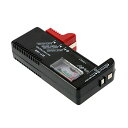 【送料無料】乾電池 残量 チェッカー テスター 測定器 単1〜5形 9V形乾電池 1.5Vボタン電池 ◇RZ-BATEST【メール便対応】