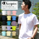 【サマーSALE開催中】Champion チャンピオン T1011 ポケット付き USA製 Tシャツ C5-M204 C5-B203 C5-P205 C5-P203 2020年 新作【返品・交換不可】