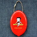ラバーコインケース ベティブープ Betty Boop(レッド) RCC-BB1 小銭入れ,キーホルダー,アメリカ,アメリカ雑貨,シリコン,ブランド